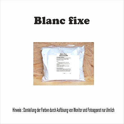 Blanc fixe / Bariumsulfat 1kg Blanc fixe / Bariumsulfat 1kg
