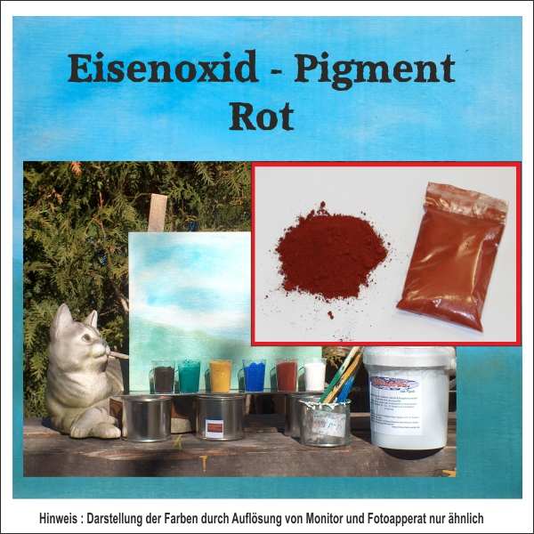 Eisenoxid rot  0,25 kg