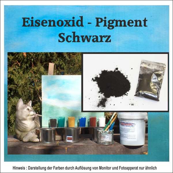 Eisenoxid schwarz 1,00 kg Eisenoxid schwarz 1,00 kg